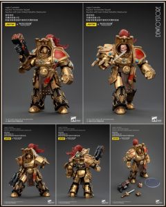 [IN STOCK] Joy Toy JoyToy X Warhammer 40,000 40K 1/18 Scale Action Figure - JT00751 JT0751 The Horus Heresy Legio Custodes Aquilon Terminator Squad Aquilon with Twin-Linked Adrathic Dest