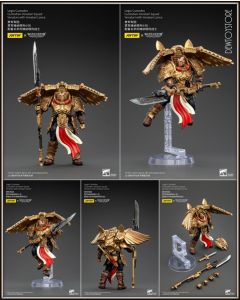 [IN STOCK] Joy Toy JoyToy X Warhammer 40,000 40K 1/18 Scale Action Figure - JT00799 JT0799 The Horus Heresy Legio Custodes Custodian Venatari Squad Venatari with Venatari Lance
