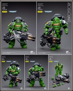 [IN STOCK] Joy Toy JoyToy X Warhammer 40,000 40K 1/18 Scale Action Figure - JT5277 Salamanders Eradicators Brother Xavak (Reissue)