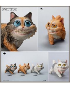 [Pre-order] JXK Studio Statue Fixed Pose Figure - JXK265-A/B/C Grinning Cat