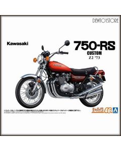[Pre-order] Aoshima 1/12 Scale Plamo Plastic Model Kit - The Bike - Kawasaki Z2 750RS 73 Custom (Reissue)