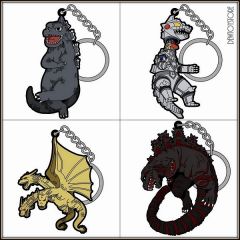 [Pre-order] Cospa - Godzilla - Godzilla 65' / King Ghidorah 91' / Mecha-Godzilla 2 / Shin Godzilla Fourth Form Tsumamare Keychain