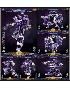 [Pre-order] Cang Toys CT-Chiyou-02X CT02X Landbull Purple Ver. (Transformers G1 Shattered Glass SG Predaking - Tantrum)