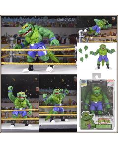 [IN STOCK] NECA Toys 7" 1/12 Scale Action Figure - Teenage Mutant Ninja Turtles TMNT - Stump Wrestling Leatherhead