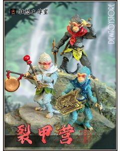 [Pre-order] Fury Toys Fury Studio 1/12 Scale Action Figure - Monkey King Sun Wukong - Little Monkey Soldiers Deluxe Set Set B 孙悟空 花果山小猴 铁刺军 裂甲营