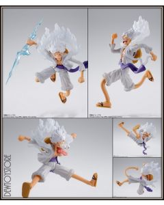 [Pre-order] Bandai S.H. SH Figuarts SHF 1/12 Scale Action Figure - One Piece - Monkey D. Luffy -Gear 5-