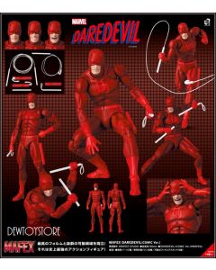 [Pre-order] Medicom Toy MAFEX Action Figure - No. 223 Daredevil - Daredevil (Comic Ver.)  (Reissue)