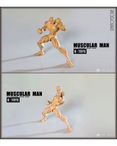 [Pre-order] K-Toys 1/12 Scale Action Figure - KT01 Strong Muscular Man with Dark Skin