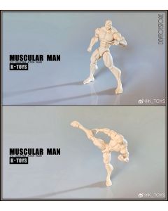 [Pre-order] K-Toys 1/12 Scale Action Figure - KT01 Strong Muscular Man with White Skin