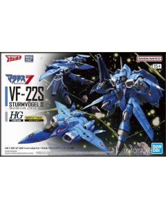 [Pre-order] Bandai HG 1/100  Scale Gunpla Plamo Plastic Model Kit - Macross - VF-22S Sturmvogel II (Maximilian Jenius Use)