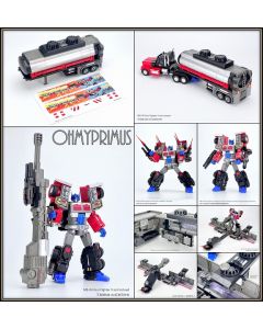 [Pre-order] Fans Hobby FansHobby MB-09B Trailer Red (For MB-04 Gun Fighter II) (Transformers G2 MP Laser Optimus Prime - Trailer Only) (Reissue)