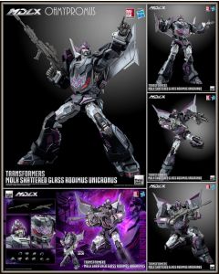 [Pre-order] Threezero X Hasbro Metal Alloy Chogokin Mecha Robot Action Figure -  3Z07170 MDLX Transformers Shattered Glass SG - Rodimus Unicronus