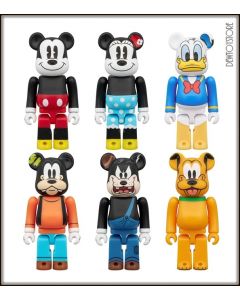 [Pre-order] Medicom Toy BearBrick BE@RBRICK Statue Fixed Pose Figure - Chase Mickey Mouse Friends (Set of 12)
