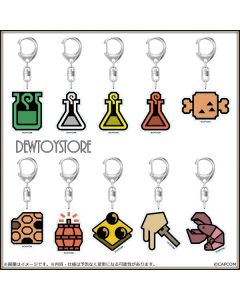 [Pre-order] Capcom Novelty Household Products - Monster Hunter Wilds - Item Icon Acrylic Key Chain (Set of 10)