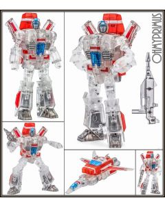 [Pre-order] Newage NA Toys H45T H45-T Firefox Transparent Clear Ver. (Transformers G1 Legends Scale Jetfire / Skyfire)