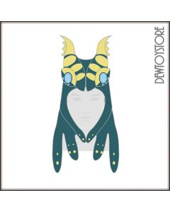 [Pre-order] Capcom Novelty Household Products - Monster Hunter Wilds - Nu Udra Kigurumi Hat