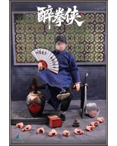 [Pre-order] Mountain Studio 1/12 Scale Action Figure - Drunken Kung Fu Fighter