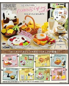 [Pre-order] Re-Ment ReMent Chibi SD Style Candy Capsule Gachapon Miniature Toy - Peanuts Snoopy: Visit Peanuts Cafe With You! (Set of 8) (Reissue)