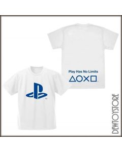 [Pre-order] Cospa Apparel - PlayStation - For PlayStation Dry T-shirt White / Navy