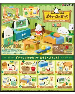 [Pre-order] Re-Ment ReMent Chibi SD Style Candy Capsule Gachapon Miniature Toy - Pochacco's House (Set of 8)