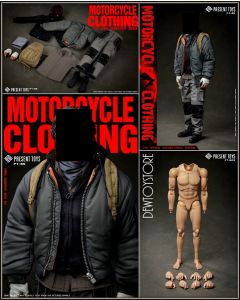 [Pre-order] Present Toys 1/6 Scale Action Figure - PT-SP85 Motorcycle Clothing & PT-B03 Body (No Head Sculpt)