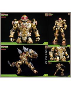 [Pre-order] Heat Boys HeatBoys Metal Alloy Chogokin Mecha Robot Action Figure - HB0086 Teenage Mutant Ninja Turtles TMNT - Raphael Golden Ver