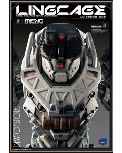 [Pre-order] Meng Model 1/9 Scale Mecha Robot Plamo Plastic Model Kit - MECHA-010 Incarnation 灵笼 - MU-2 Heavy Stereoscopic Sniper Colorful Edition