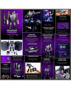 [Pre-order] Hasbro X Robosen Flagship Series - Transformers G1 Megatron Auto-Converting Programmable Robot (Limited Edition) (English Version)