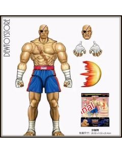[IN STOCK] Jada Toys 1/12 Scale Action Figure - Ultra Street Fighter II: The Final Challengers Wave 4 - Sagat