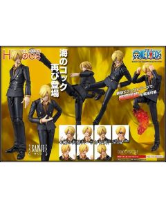 [Pre-order] Megahouse Variable Action Heroes VAH Action Figure - One Piece - Sanji (2nd Reissue)