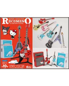 [Pre-order] F-Toys 1/12 Scale Action Figure Accessories - Rock Mono - Sanrio Characters (Set of 10)