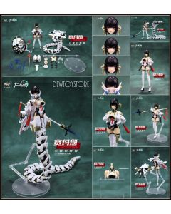 [IN STOCK] Cang Toys 1/12 Scale Mecha Girl Plamo Plastic Model Kit - Twelve's War 12 WAR Series - Serpent Girl Samael