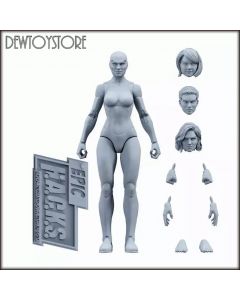 [Pre-order] Boss Fight Studio BFS 1/12 Scale Action Figure - Epic H.A.C.K.S. Blanks Wave 1 - Shady Gray Female
