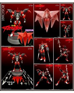 [Pre-order] Sky Studio Metal Alloy Chogokin Mecha Robot Action Figure - Space Knight Tekkaman Blade - Tekkaman Evil With LED Effect 