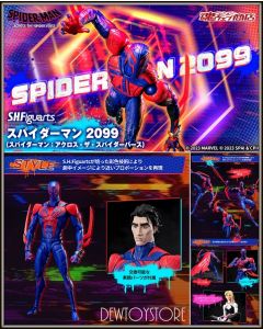 [Pre-order] Bandai S.H. SH Figuarts SHF 1/12 Scale Action Figure - Spider-Man: Across The Spider-Verse - Spider-Man 2099 (Tamashii Web Exclusive) (Japan Stock)