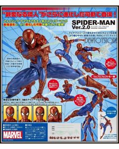 [IN STOCK] Kaiyodo Amazing Yamaguchi Revoltech 1/12 Scale Action Figure - NR003 Spider-Man Ver. 2.0 (2nd Reissue)