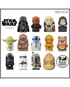[Pre-order] Ensky Soft Vinyl SOFVI Sofubi Puppet Mascot - Star Wars (Set of 13)