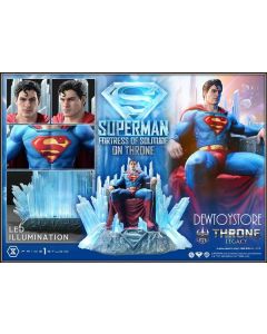 [Pre-order] Prime 1 Prime1 Studio Throne Legacy 1/4 Scale Statue Fixed Pose Figure - Superman: Fortress of Solitude on Throne (Design by Gabriele DellOtto)