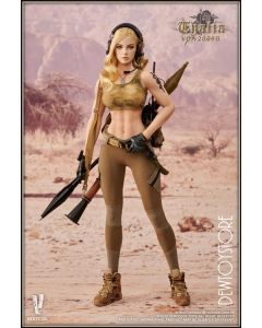 [Pre-order] VeryCool 1/6 Scale Action Figure - VCF-2069B VCF2069B Desert Female Soldier - Thalia Blonde Hair