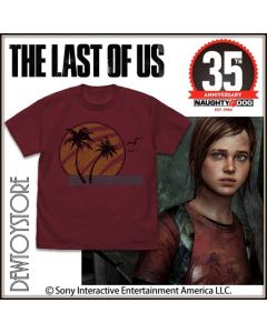 [Pre-order] Cospa Apparel - The Last of Us - Ellie T-shirt Burgundy (Reissue)
