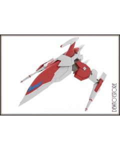 [Pre-order] Plum Plumpmoa 1/60 Scale Plamo Plastic Model Kit - Darius Burst CS Core Legend - Silverhawk Burst (Reissue)