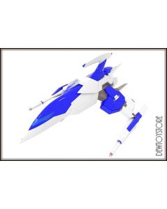 [Pre-order] Plum Plumpmoa 1/60 Scale Plamo Plastic Model Kit - Darius Burst CS Core Legend - Silverhawk Burst (2P Color Ver.) (Reissue)