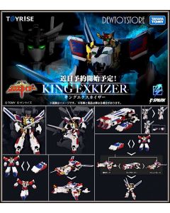 [Pre-order] Takara Tomy Toyrise Metal Alloy Mecha Robot Action Figure - The Brave Fighter Exkaiser - King Exkaiser (Reissue)