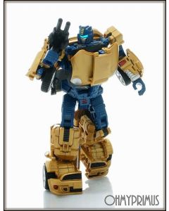 [IN STOCK] Toyworld TW-T05 Shinebug (Transformers G1 MP Throttlebot Combiner - Goldbug)