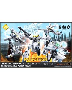 [Pre-order] Sentinel Toys X Unix Square [Hen Dou Ryoku] Metal Alloy Chogokin Mecha Robot Transformable Action Figure - Macross / Robotech - Veritech VF-1S