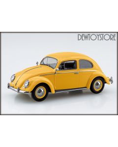 [Pre-order] Aoshima ACKS RakuPla Snap Kit 1/32 Scale Plamo Plastic Model Kit - Volkswagen Beetle (Postal Yellow)