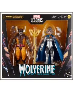 [Pre-order] Hasbro Marvel Legends Series 6" 1/12 Scale Action Figure - Wolverine 50th Anniversary - Wolverine and Lilandra Neramani
