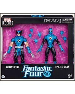 [Pre-order] Hasbro Marvel Legends Series 6" 1/12 Scale Action Figure - Fantastic Four - Wolverine and Spider-Man