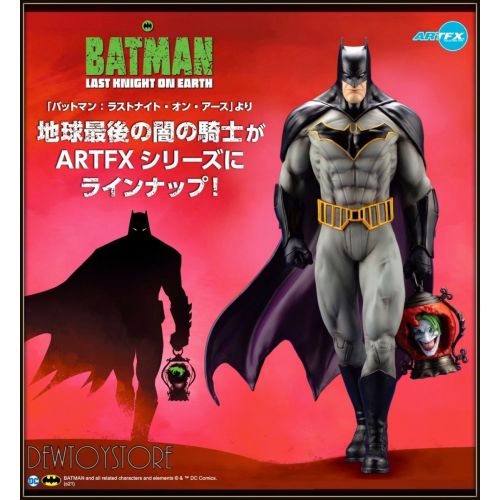 [Pre-order] Kotobukiya ArtFX 1/6 Scale Statue Fixed Pose Figure - DC Comics  Batman: Last Knight on Earth - Batman