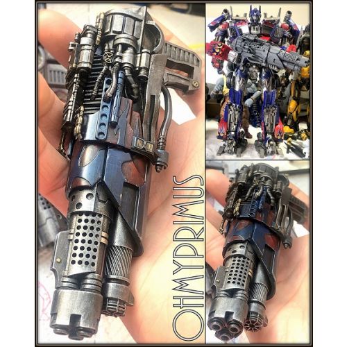 Gy Toys Gytoys 3d Printed Upgrade Kit For Oversize Wei Jiang Black Mamaba Movie Masterpiece Mpm 4 Evasion Optimus Prime Ion Blaster Cannon
